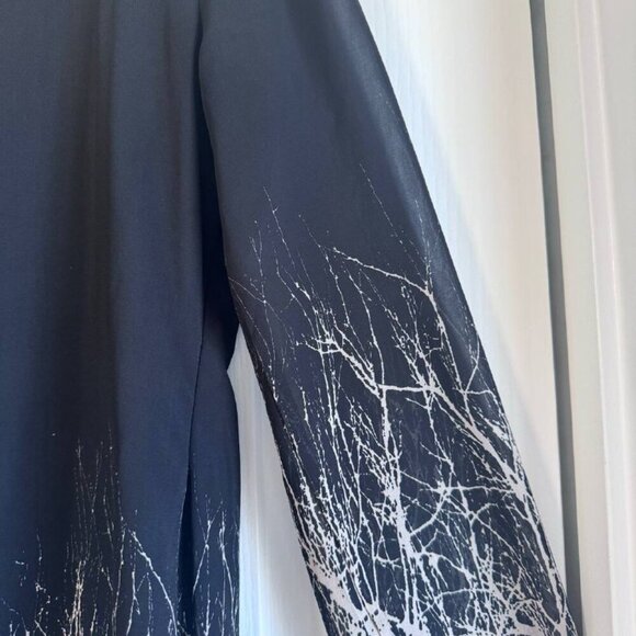 SM WARDROBE Black Mini A-Line Sleeves Dress - Size M/L - Picture 4 of 9